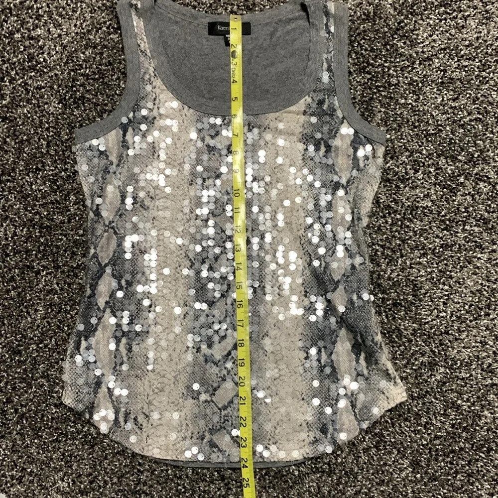 Karen Kane Sequin Tank Sz S - Picture 8 of 8